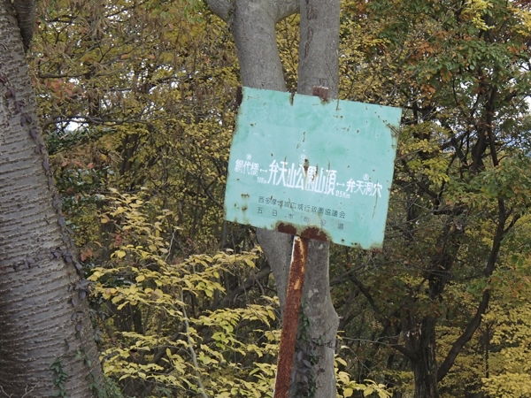 弁天山ハイキング写真